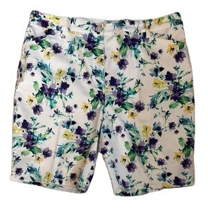 Chico's Floral Print Shorts